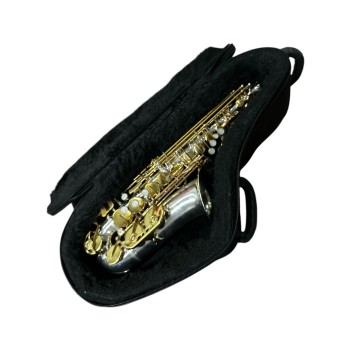Sax Alto Jupiter JAS-567 Prateado com Chaves Laqueadas